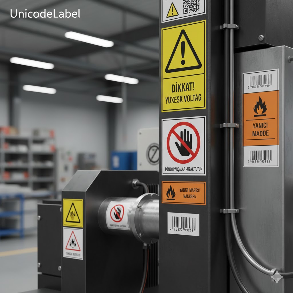 Güvenlik & Uyarı Etiketleri